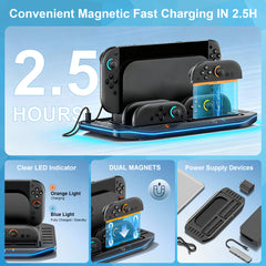 YONO Oplaadstation geschikt voor Nintendo Switch 2 en Joy-Con Controllers