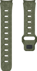 YONO Hexagon Bandje 20mm - Horlogebandje geschikt voor Samsung Galaxy Watch 7/6/5/4 (40/43/44/47mm Classic & Pro) - Donkergroen