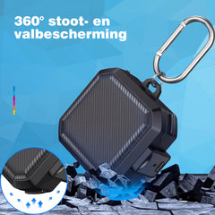 YONO Hoesje geschikt voor Samsung Galaxy Buds 4 / 4 Pro - Zwart