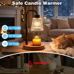 YONO Candle Warmer Lamp - Zwart