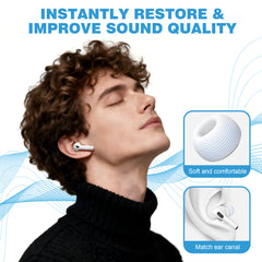 YONO Oordopjes Set met Cleaner Kit voor Airpods Pro - Wit