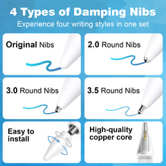 YONO Tips voor Apple Pencil 1e/2e Generatie - 8-Pack