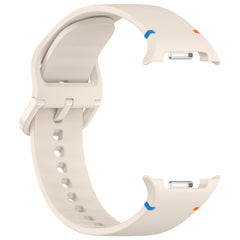 YONO Siliconen Samsung Galaxy Watch 8 Bandje - Beige - S/M