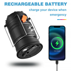 Stormlantaarn Opwindbaar en Zonne Energie