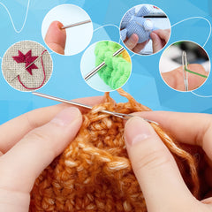 YONO Rijgnaalden en Wolnaalden Set – 36-delig