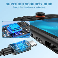 YONO Fast Charging Oplaadkabel geschikt voor Nintendo Switch 2 - 1.5 Meter