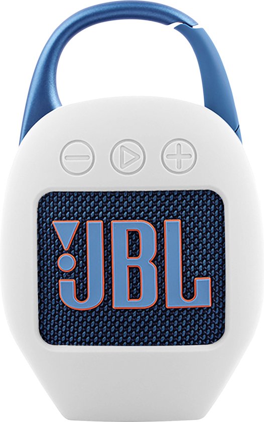 YONO Soft Case geschikt voor JBL Clip 5 - Siliconen Hoesje - Wit