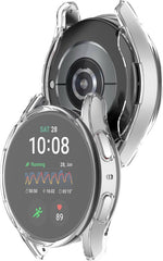 YONO Hoesje geschikt voor Samsung Galaxy Watch 7 - 40mm - Screenprotector - TPU - Transparant