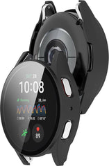 YONO Hoesje geschikt voor Samsung Galaxy Watch 7 - 40mm - Screen Protector Bumper Case - Zwart