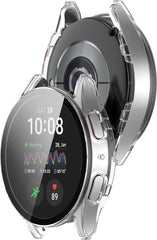 YONO Hoesje geschikt voor Samsung Galaxy Watch 7 - 40mm - Screen Protector Bumper Case - Transparant