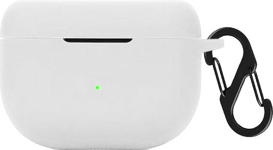 YONO Soft Case geschikt voor Jabra Elite 8 Active / Elite 10 - Siliconen Hoesje - Wit