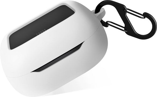 YONO Soft Case geschikt voor JBL Live Beam 3 / Buds 3 / Flex 3 - Siliconen Hoesje - Wit