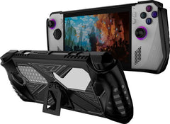 YONO Grip Case geschikt voor ASUS ROG Ally - Ryzen Z1 Extreme - Bescherm Hoesje met Standaard - Zwart