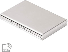 RFID Pasjeshouder – Aluminium Creditcardhouder - Geschikt voor Mannen en Vrouwen – Zilver