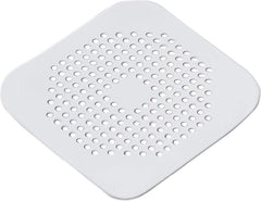 YONO Siliconen Gootsteen Zeef - Afvoerzeef 14cm - Badkamer - Douche - Keuken - Wit