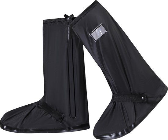 YONO Overschoenen Waterdicht met Ritssluiting - Regenschoenen Fiets - Schoenovertrekken Herbruikbaar - Schoenhoesjes - Maat 40-42
