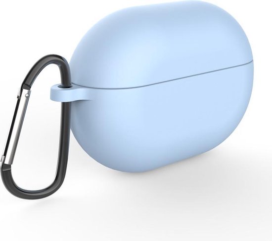 YONO Case geschikt voor Huawei Freebuds Pro - Siliconen Hoesje - Lichtblauw