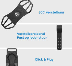 YONO Telefoonhouder Fiets Universeel - Draaibaar en Afneembaar - 2024