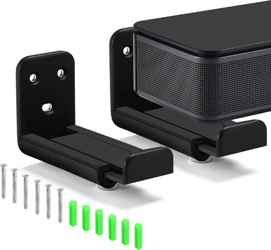 YONO Soundbar Beugel Universeel - Set - Houder - Mount - Steun - Muurbeugel - Zwart