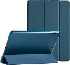 YONO Hoes geschikt voor iPad 9 10.2 inch - 9e Generatie - 8e - 7e - 2021 - 2020 - 2019 - Case Cover - Tablet Hoesje - Donkerblauw