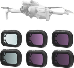 YONO Filter Set geschikt voor DJI Mini 4 Pro - Cpl - Uv - ND8 16 32 64 - Accessoires