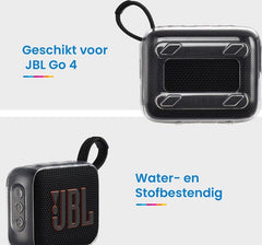 YONO Hoesje geschikt voor JBL Go 4 - Case - Transparant