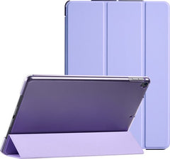 YONO Hoes geschikt voor iPad 9 10.2 inch - 9e Generatie - 8e - 7e - 2021 - 2020 - 2019 - Case Cover - Tablet Hoesje - Lila