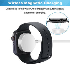 YONO Oplader geschikt voor Apple Watch - Type USB-C - Oplaadkabel - Charger - Accessoires - Wit