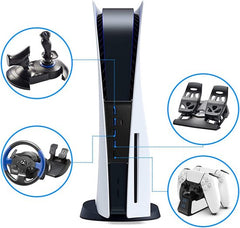 YONO USB Hub geschikt voor Playstation 5 - PS5 USB A en C - 6 Poorts - Zwart