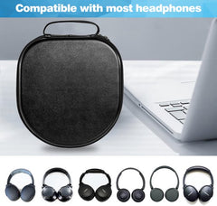 YONO Hard Case geschikt voor Airpods Max - Koptelefoon Hoes - Beschermhoes - Zwart