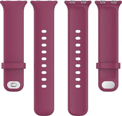 YONO Siliconen Bandje geschikt voor Oppo Watch 41mm – Bordeaux Rood