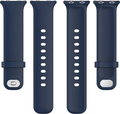 YONO Siliconen Bandje geschikt voor Oppo Watch 46mm – Donkerblauw