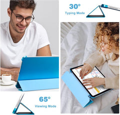 YONO Hoes geschikt voor iPad 10e Generatie - 2022 - 10.9 inch - Case Cover - Tablet Hoesje - Lichtblauw