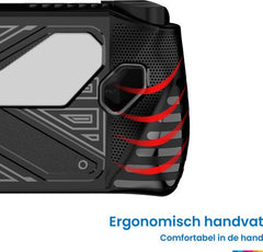 YONO Grip Case geschikt voor ASUS ROG Ally - Ryzen Z1 Extreme - Bescherm Hoesje met Standaard - Zwart