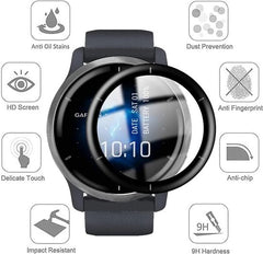 YONO Screen Protector Set geschikt voor Garmin Venu 2 - Volledige Scherm Bescherming - 3 stuks