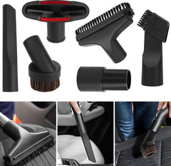 YONO Stofzuiger Zuigmond Set - 6 Stuks - Universeel Opzetstuk - geschikt voor Miele - Philips - AEG - Karcher - Bosch - Borstel - Mondstuk - Hulpstukken - Onderdelen