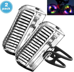 YONO Spaakverlichting Fiets - Spaakreflectoren Wielverlichting met Bewegingssensor - Fietswiel Verlichting - 2 Stuks