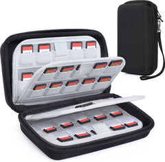 YONO Game Card Case geschikt voor Nintendo Switch - 80 Slots - Spellen Opbergen Hoes - Zwart