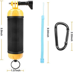 Bobber Handgrip - Drijvend Statief - Stick geschikt voor GoPro - Waterproof Accessoires - Zwart