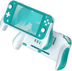 YONO Controller Case geschikt voor Nintendo Switch LITE - Ergonomische Grip Console Hoesje - Beschermhoes Accessoires - Turquoise