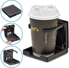 YONO Inbouw Bekerhouder - Universeel geschikt voor Boot, Vrachtwagen, Auto - Inklapbaar en Verstelbaar - 2 Stuks