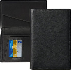 YONO Paspoort Hoesje - Paspoorthouder Leer - Houder - Cover - Mapje - Zwart