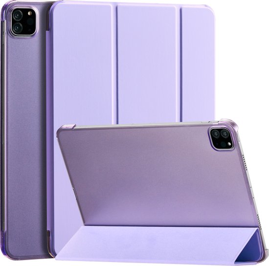YONO Hoes geschikt voor iPad Air 2024 - 11 Inch - iPad Pro 2022 - 2021 - Case Cover - Tablet Hoesje - Lila