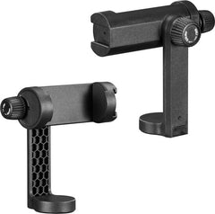 YONO 360º Draaibare Telefoonhouder voor Statief - Universeel met Cold Shoe Mount - Voor Smartphones tot 7 Inch - Zwart