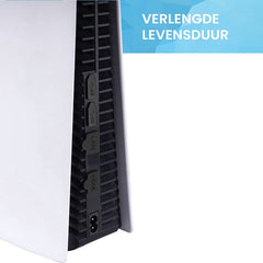 YONO Anti Stof Pluggen geschikt voor Playstation 5 SLIM - PS5 Bescherming Accessoires - Zwart