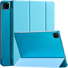 YONO Hoes geschikt voor iPad Air 2024 - 11 Inch - iPad Pro 2022 - 2021 - Case Cover - Tablet Hoesje - Lichtblauw