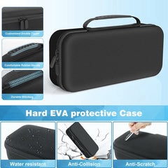 YONO Hard Case geschikt voor Valve Steam Deck - OLED - Siliconen Hoesje - Opbergtasje - Zwart