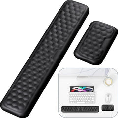 YONO Polssteun Toetsenbord en Muis - Ergonomisch - Computer - Laptop - Anti Slip - Ondersteuning - Zwart