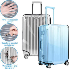 YONO Kofferhoes Transparant - Koffer Beschermhoes - XL