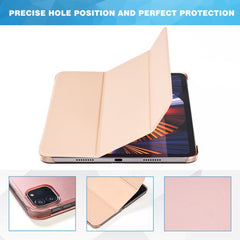 YONO Hoes geschikt voor iPad Air 2024 - 11 Inch - iPad Pro 2022 - 2021 - Case Cover - Tablet Hoesje - Roze